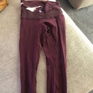 High-Waist LuLuLemon Wunder Under Leggings